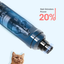 YES4PETS Electric Pet Dog Cat Quiet Nail Grinder Clipper Cutter Grooming Trimmer