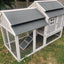 YES4PETS 230 CM XL Chicken Coop Rabbit Hutch Guinea Pig Cage Ferret House