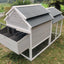 YES4PETS 230 CM XL Chicken Coop Rabbit Hutch Guinea Pig Cage Ferret House