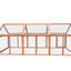 YES4PETS 250 CM Large Chicken Coop Run Guinea Pig Cage Villa Extension Rabbit Hutch House Pen