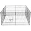 YES4PETS 24' Dog Rabbit Playpen Exercise Puppy Enclosure Fence With Cover