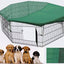 YES4PETS 24' Dog Rabbit Playpen Exercise Puppy Enclosure Fence With Cover