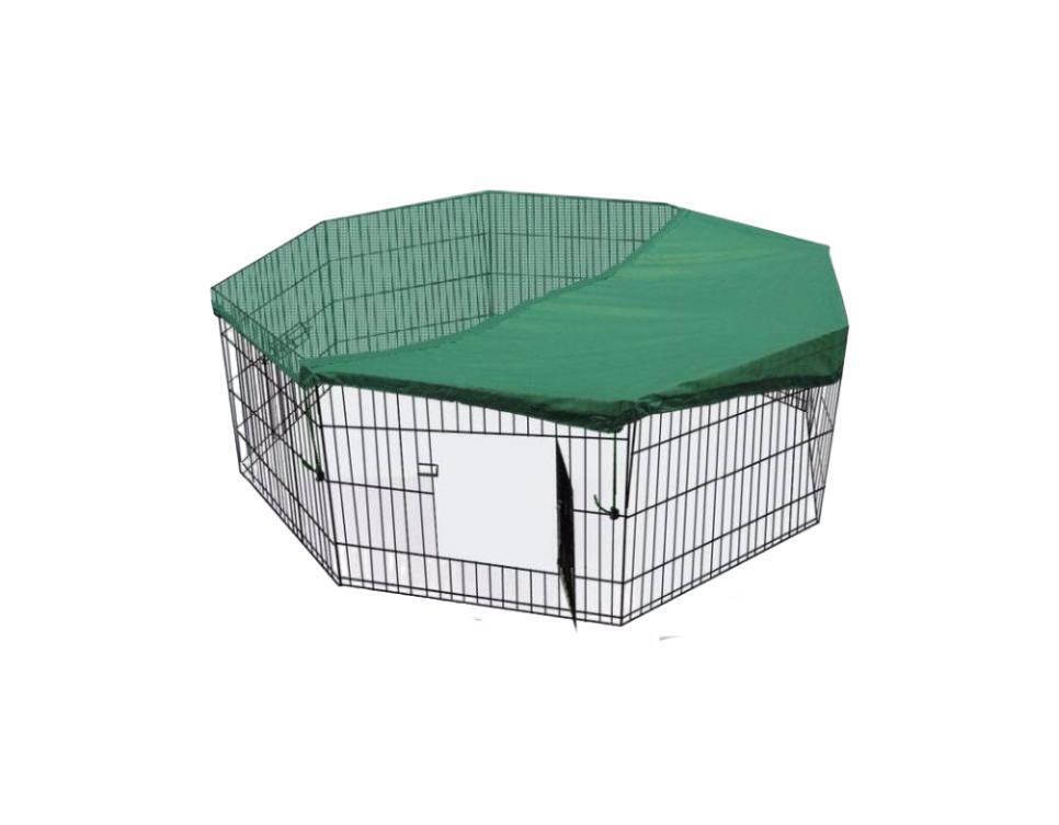 YES4PETS 36' Dog Rabbit Playpen Exercise Puppy Cat Enclosure Fence With Cover