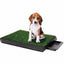 YES4PETS Indoor Dog Toilet Grass Potty Training Mat Loo Pad pad with 3 grass