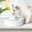 YES4PETS Ceramic Electric Pet Water Fountain Dog Cat Water Feeder Bowl Dispenser