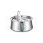 YES4PETS 4L Automatic Electric Pet Water Fountain Dog Cat Stainless Steel Feeder Bowl Dispenser