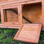 YES4PETS XL Double Storey Rabbit Hutch Guinea Pig Cage , Ferret cage W Pull Out Tray