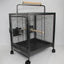 YES4PETS Small Bird Transport Budgie Cage Parrot Aviary Carrier With Wheel